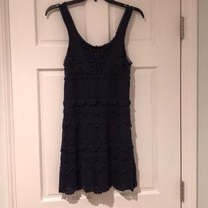 Navy blue dress